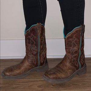 Justin Fat Baby Square Toe